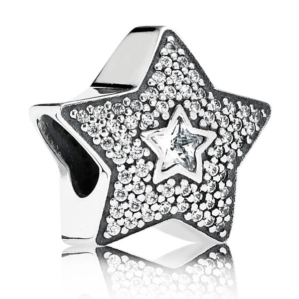 Пандора Шарм "Звезда желания Pave"