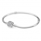 Пандора Браслет с застежкой Pave