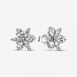 Пандора Серьги-гвоздики «Сверкающий гербарий» 