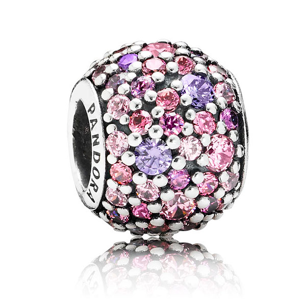 Пандора Шарм "Разноцветное Pave"