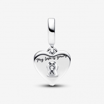 Пандора Шарм-подвеска «Замок красное сердце»