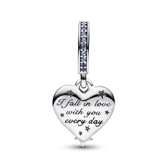 Пандора Шарм-подвеска «Падающая звезда сердца»