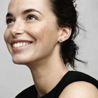 Пандора Серьги-гвоздики Семья навсегда 