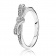 Пандора Кольцо из серебра с цирконием, бантик