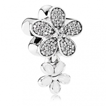 Пандора Дуэт ослепительных маргариток